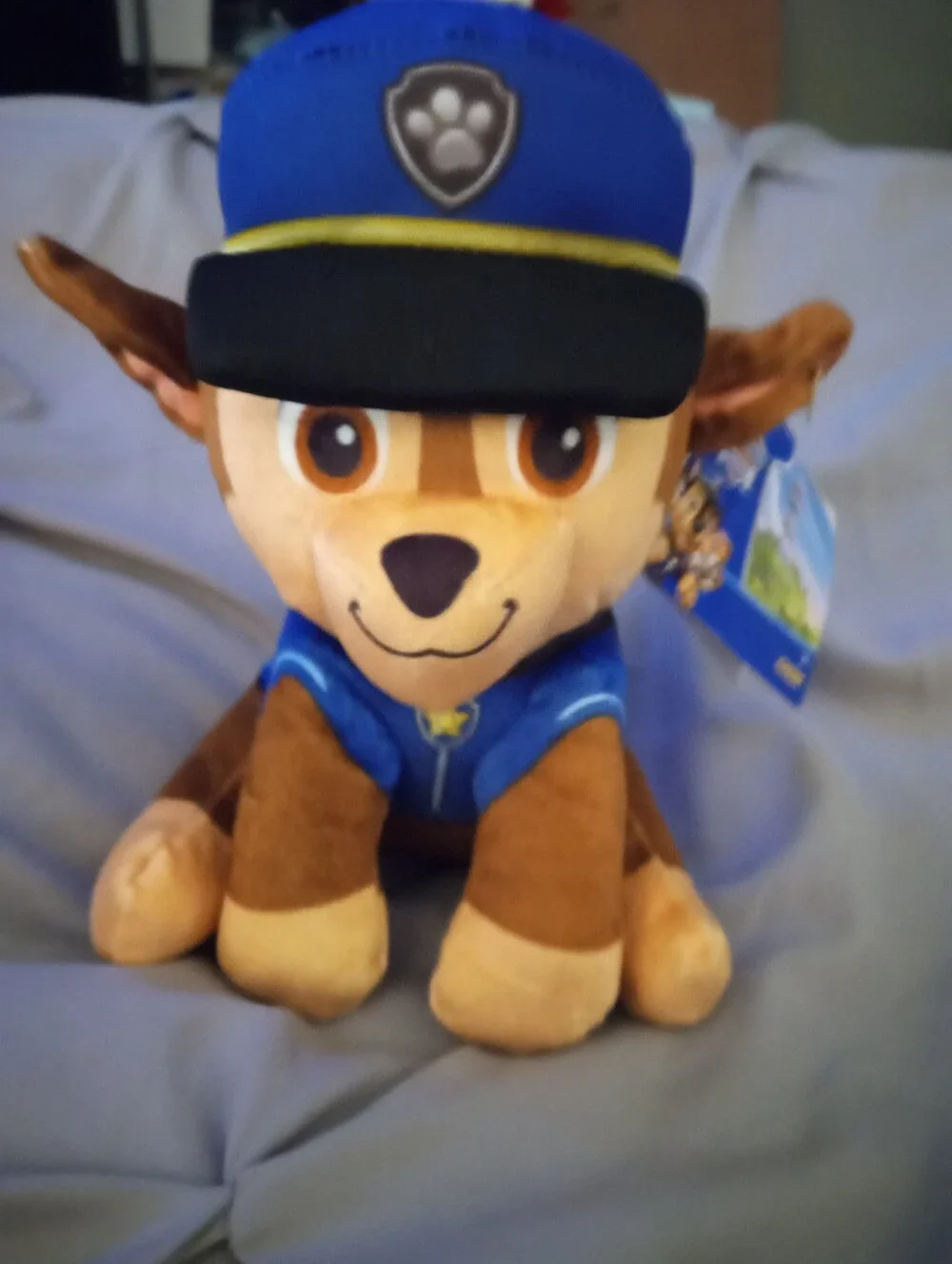 NICKELODEON PAW PATROL . AUTHENTIC CHASE 6 IN PLUSH TOY